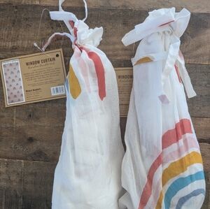 World market rainbow curtains